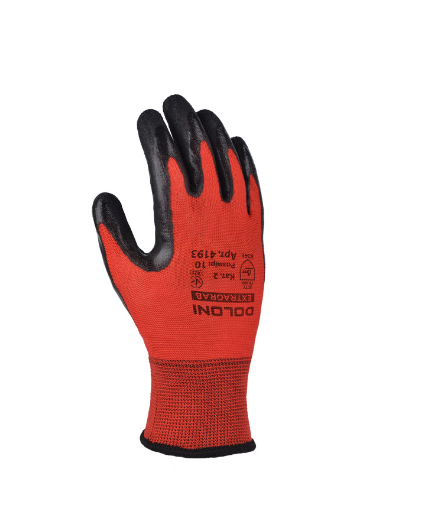 Рукавички EXTRAGRAB трикотажні з латексним покриттям 4194 Долоні розмір 11